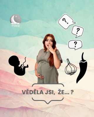 👶 VĚDĚLA JSI, ŽE MIMINKO CÍTÍ CHUŤ TVÉHO JÍDLA? Už ve druhém trimestru dokáže miminko rozeznat chutě z plodové vody – a...