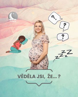 🌙 Věděla jsi, že spánek v těhotenství se mění podle trimestru? V prvním jsi vyčerpaná, ve druhém plná energie a ve třetím…...